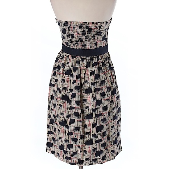 CLOSET CLOSING! Anthro Burlapp strapless dress EUC - Picture 8 of 8